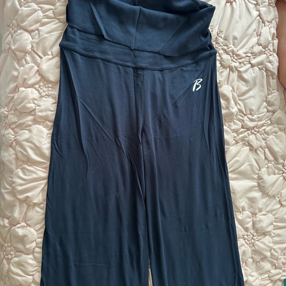 Navy blue Borgota collection Wide Leg lounge wear Brand new w/ tags